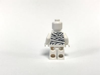 LEGO Minifigure-Mummy - Glow in Dark Pattern-Monster Fighters-MOF001-Creative Brick Builders